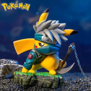 Miniatura Pikashi – A Fusão Proibida - Crossover Pokémon & Naruto - 10cm
